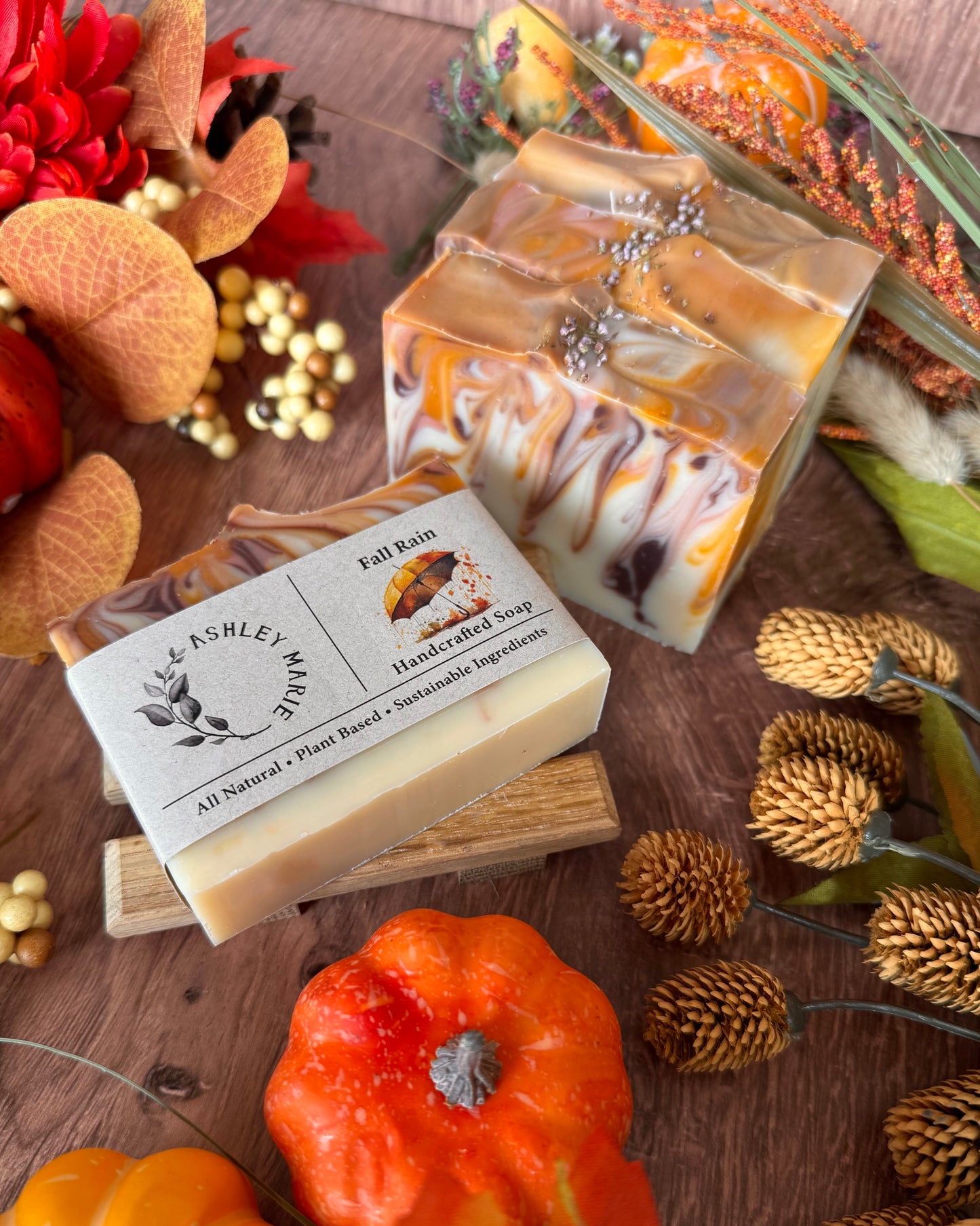 Fall Rain Soap