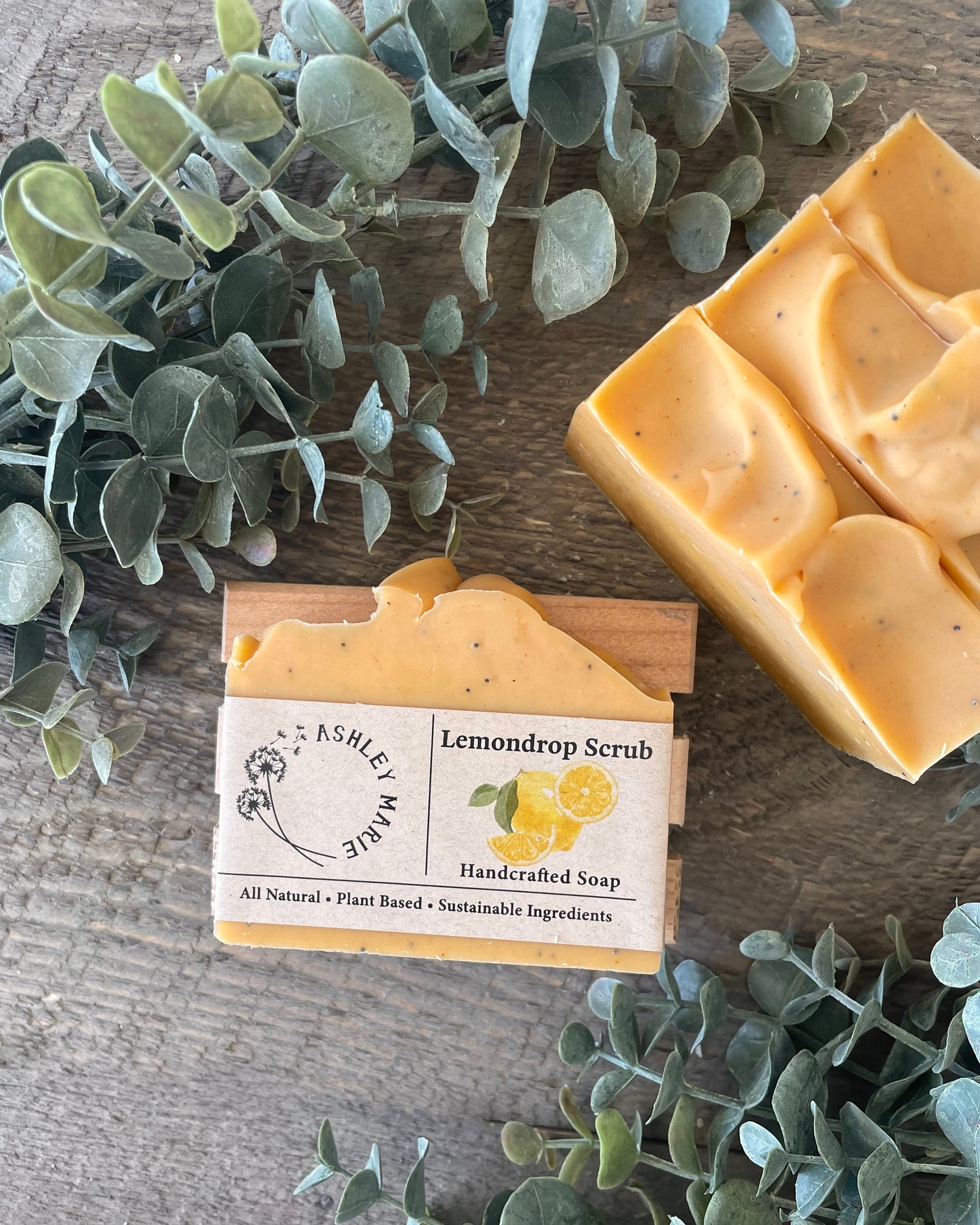 Lemondrop Scrub Soap