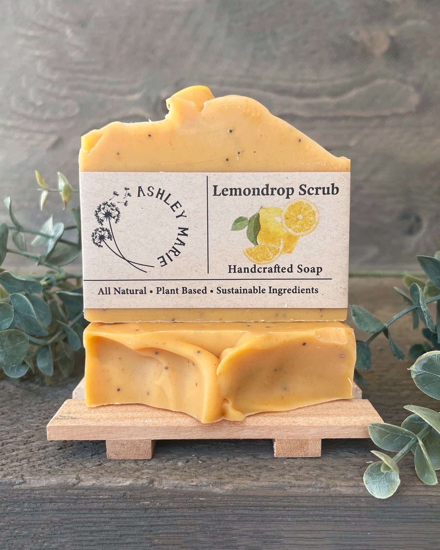 Lemondrop Scrub Soap