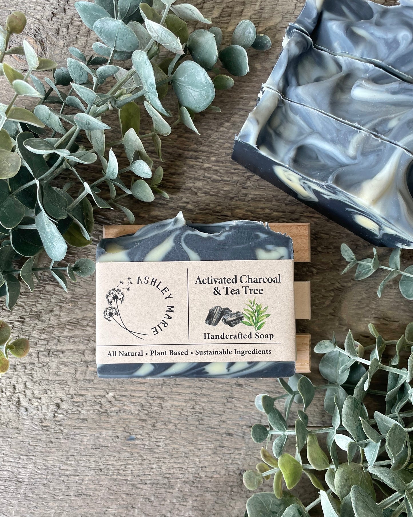 Activated Charcoal & Tea Tree Soap