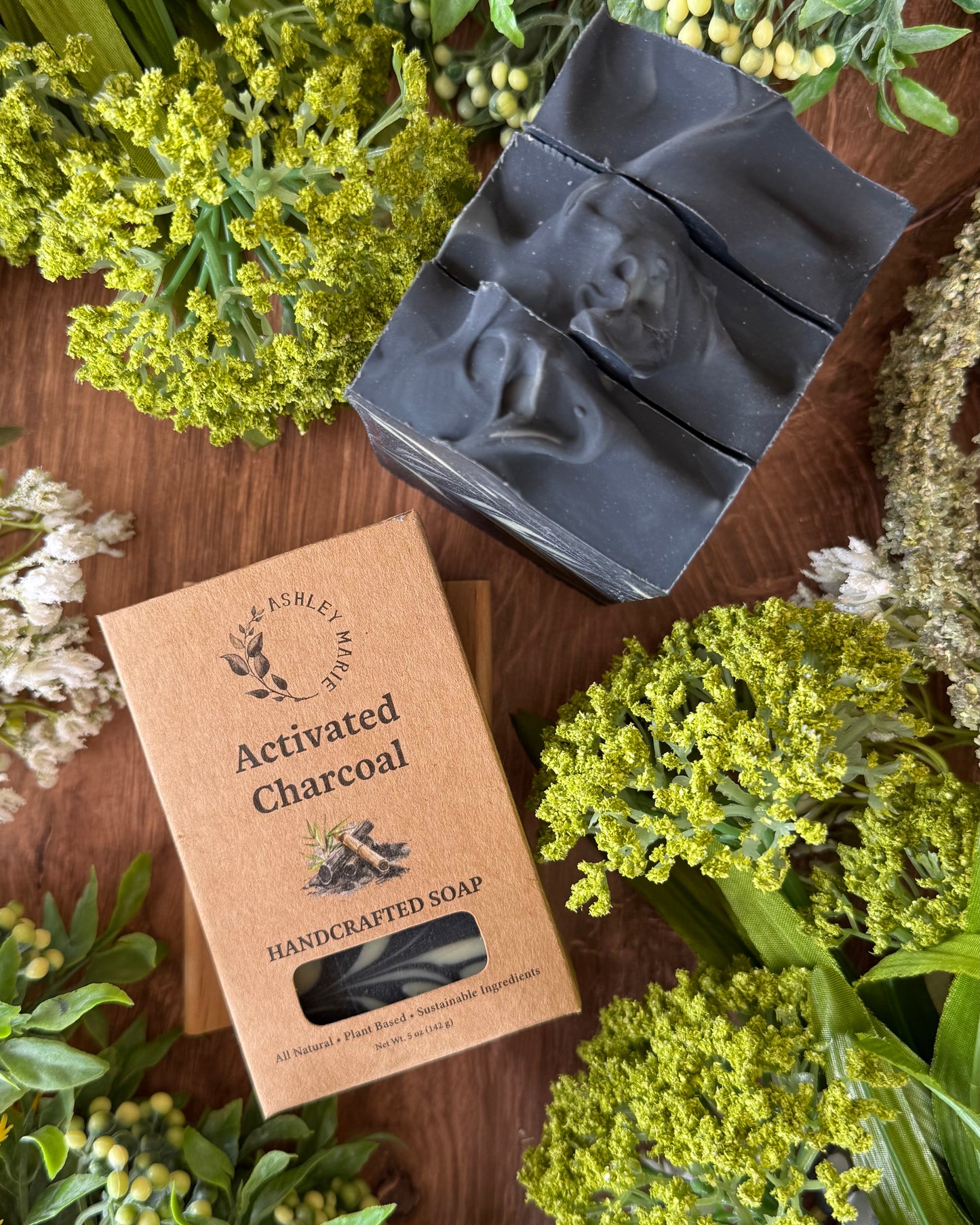 Activated Charcoal -Boxed Soap