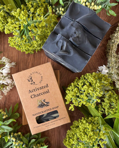 Activated Charcoal -Boxed Soap
