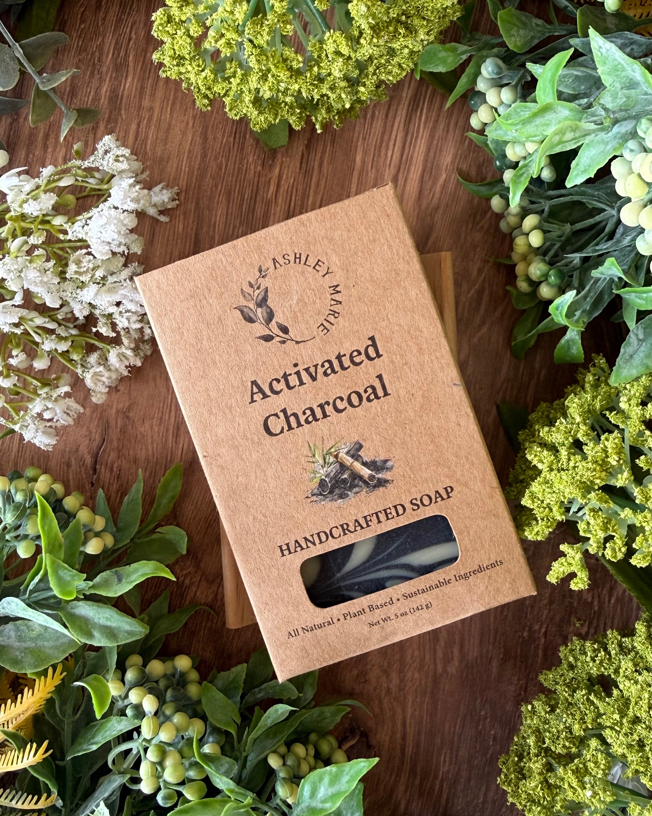 Activated Charcoal -Boxed Soap – Ashley Marie Soap