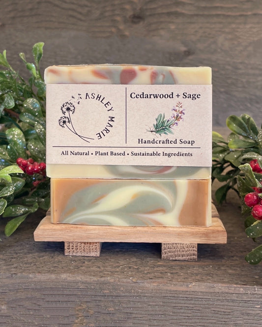 Cedarwood + Sage Soap
