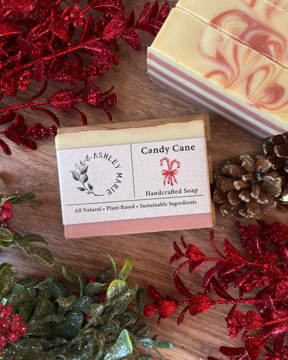 Candy Cane Soap