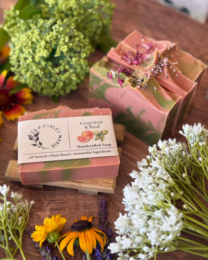 Grapefruit & Basil Soap