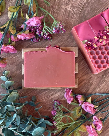 Wild Rose + Honey Soap