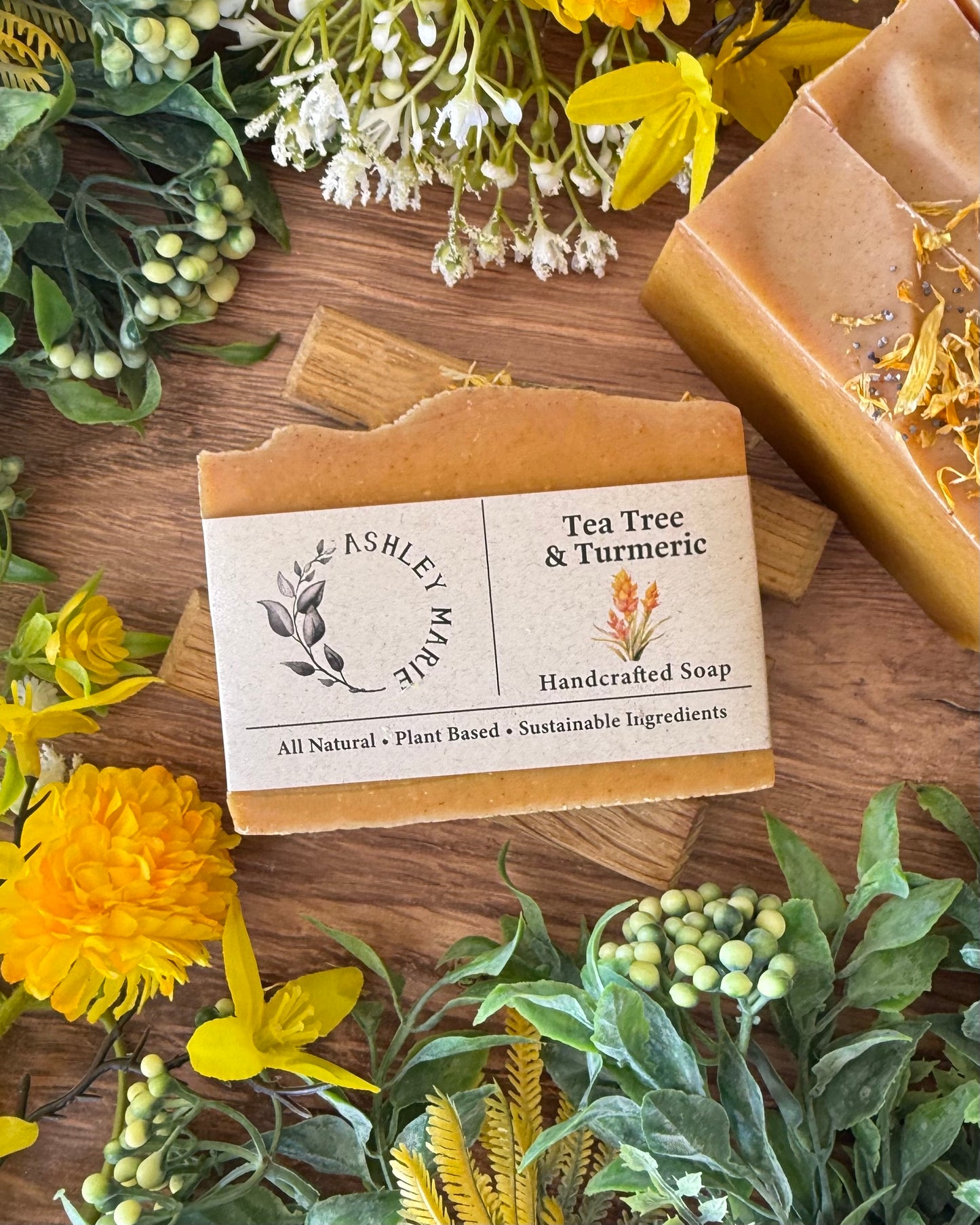 Tea Tree & Turmeric Soap