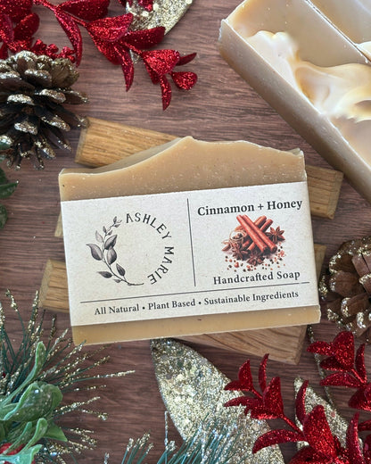 Cinnamon + Honey Soap