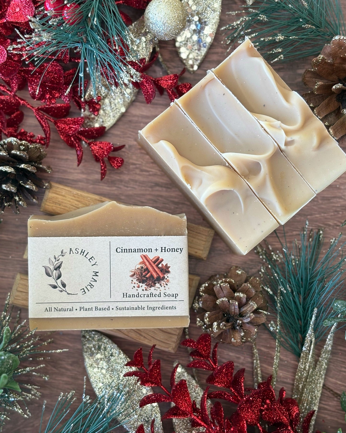 Cinnamon + Honey Soap