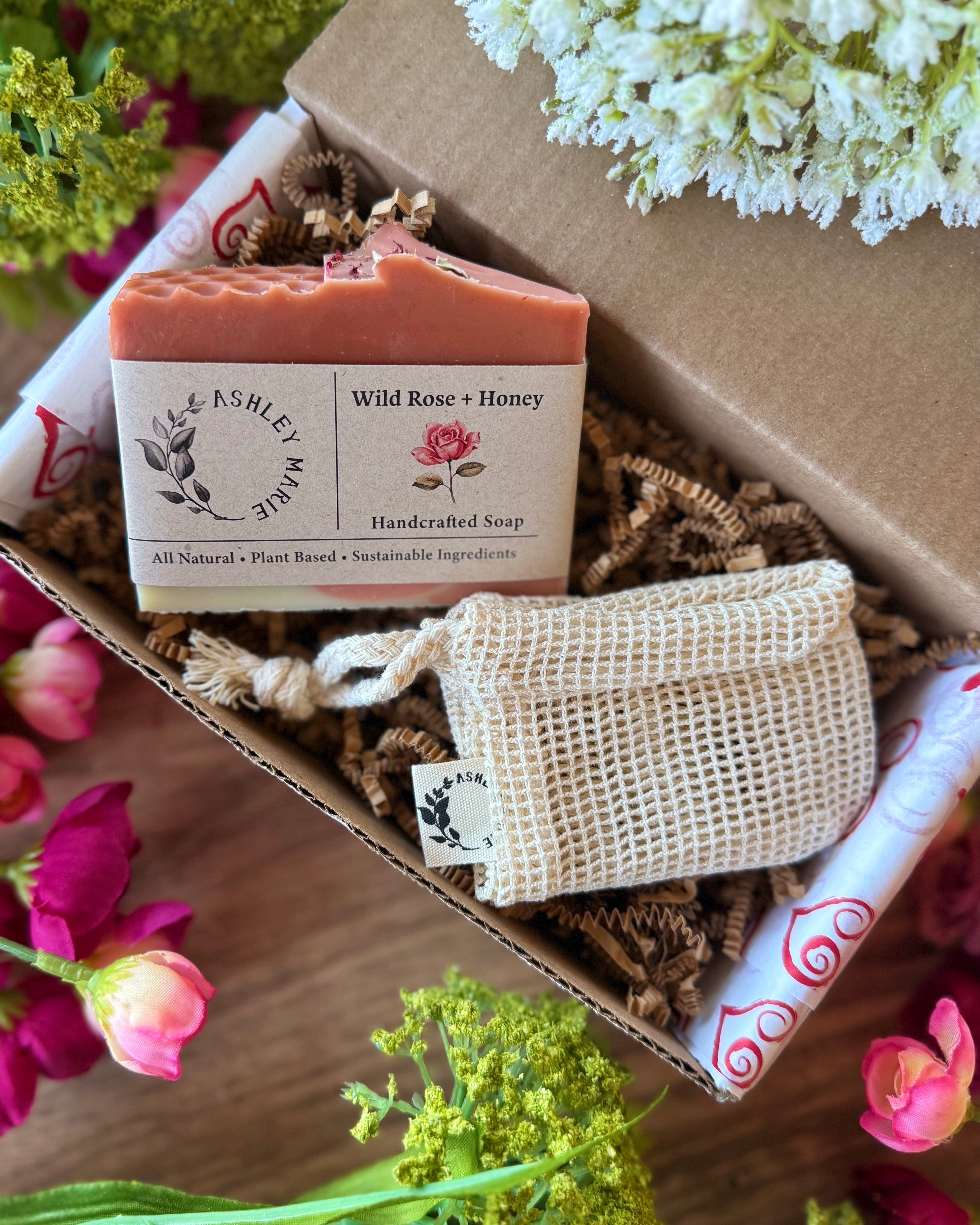 Natural Soap & Organic Skincare Gift Boxes | Ashley Marie Soap