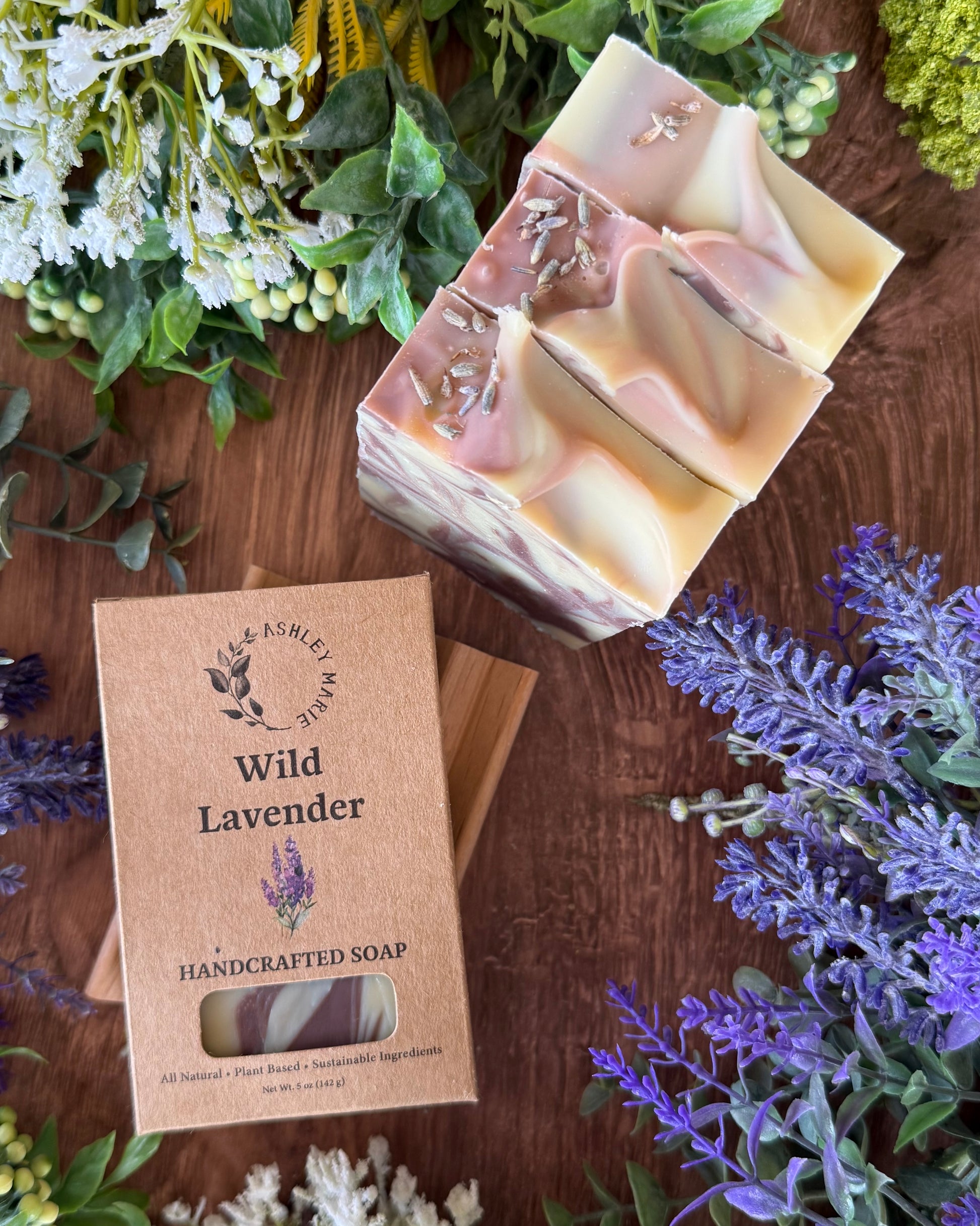lavender flower soap Wild Lavender – Boxed Soap