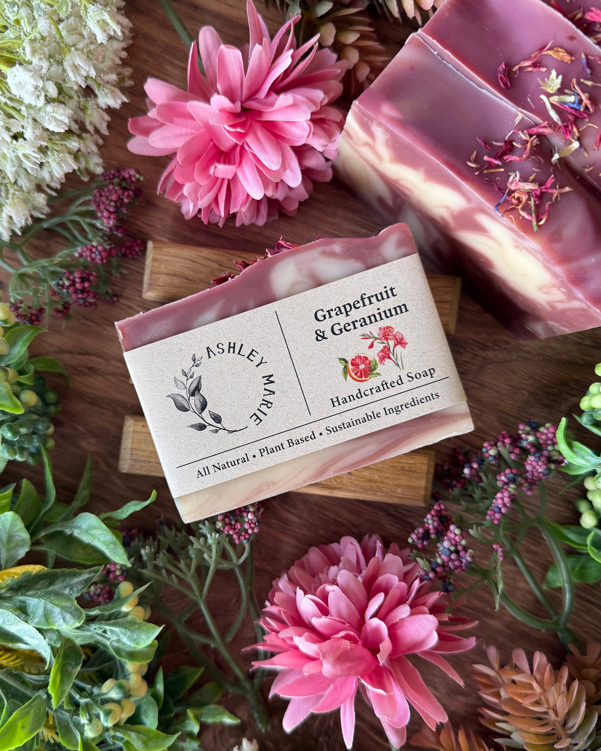 Grapefruit & Geranium Soap
