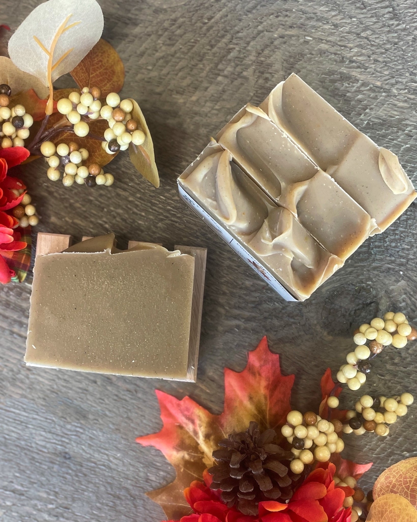 All Natural Pumpkin Spice Bar Soap