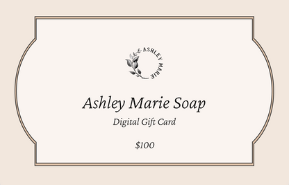 Ashley Marie Soap Gift Cards