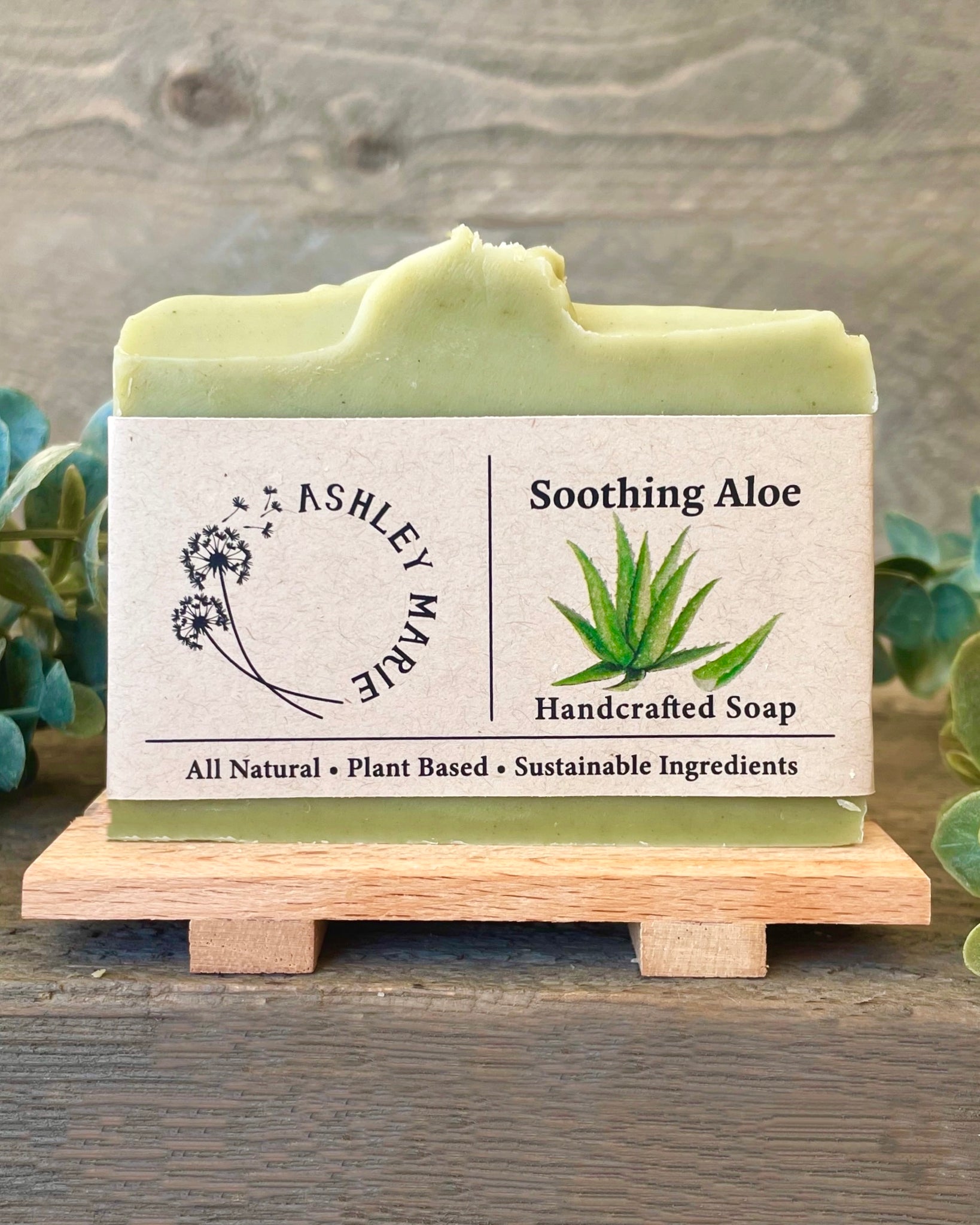 Artisan Soap - Simply Aloe (unscented) – Harji Naturals LLC